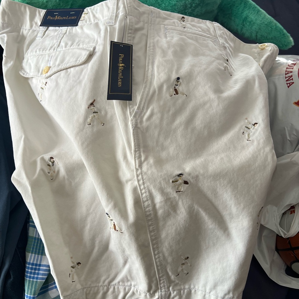 Ralph Lauren White Trousers